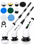 9-in-1 Cordless Electric Spin Scrubber – Rechargeable Multi-Purpose Cleaning Brush