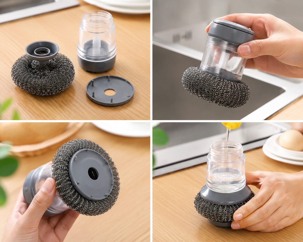 Kitchen soap dispenser